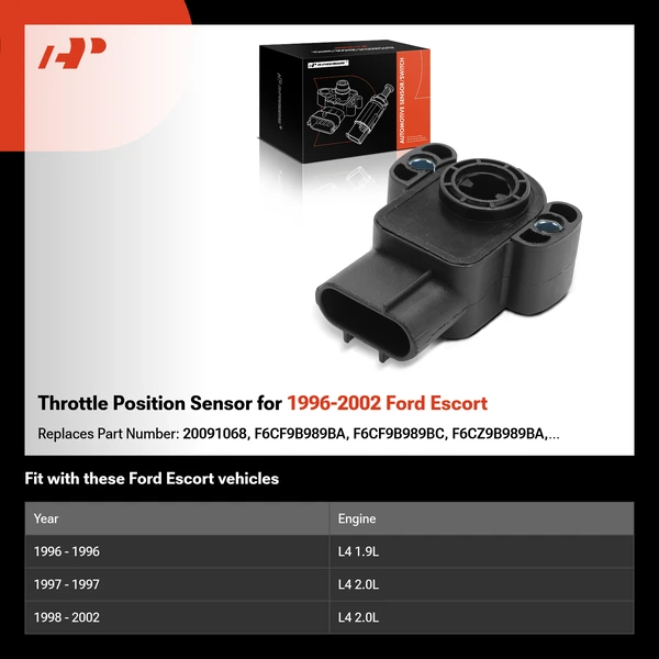 Throttle Position Sensor for 1996-2002 Ford Escort