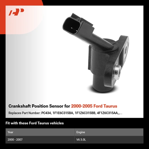 Crankshaft Position Sensor for 2000-2005 Ford Taurus