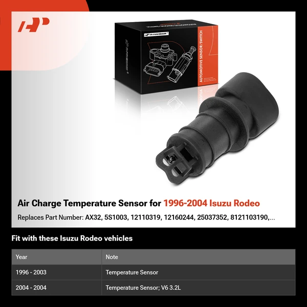 Air Charge Temperature Sensor for 1996-2004 Isuzu Rodeo