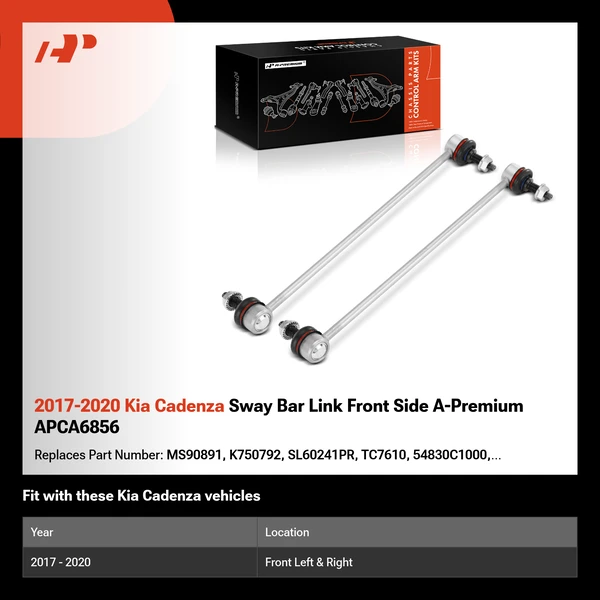 2017-2020 Kia Cadenza Sway Bar Link Front Side A-Premium APCA6856