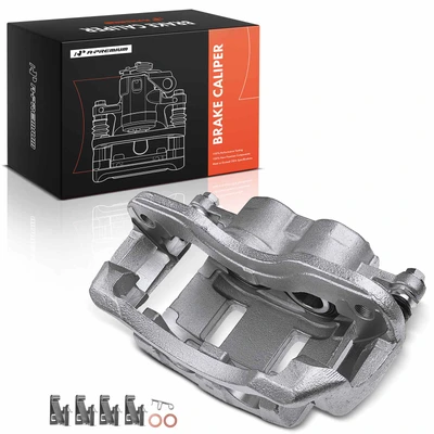 Front Passenger Brake Caliper with Bracket