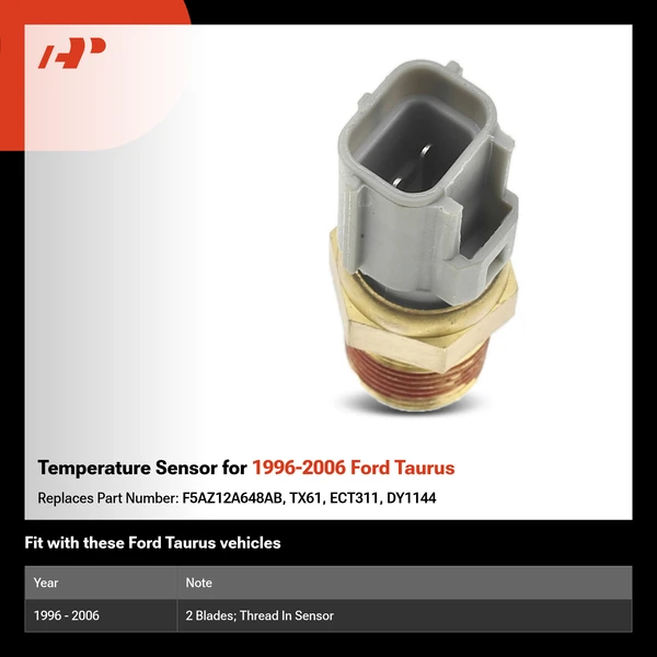 Temperature Sensor for 1996-2006 Ford Taurus