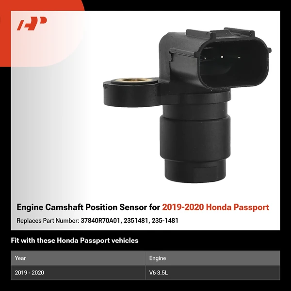 Engine Camshaft Position Sensor for 2019-2020 Honda Passport