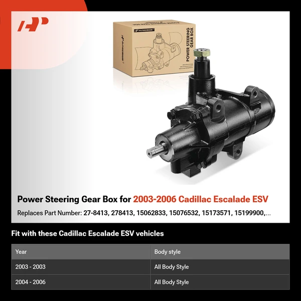 Power Steering Gear Box for 2003-2006 Cadillac Escalade ESV