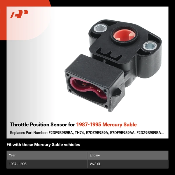 Throttle Position Sensor for 1987-1995 Mercury Sable