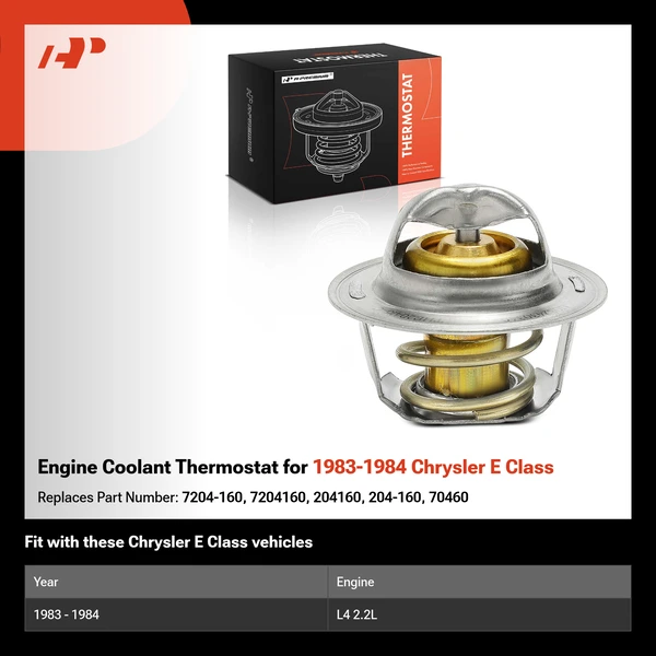 Engine Coolant Thermostat for 1983-1984 Chrysler E Class