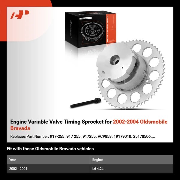 Engine Variable Valve Timing Sprocket for 2002-2004 Oldsmobile Bravada