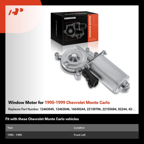 Window Motor for 1995-1999 Chevrolet Monte Carlo