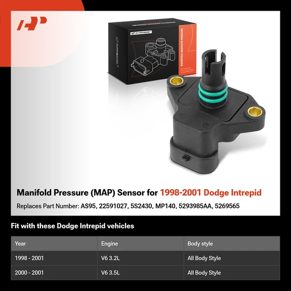 Manifold Pressure (MAP) Sensor for 1998-2001 Dodge Intrepid
