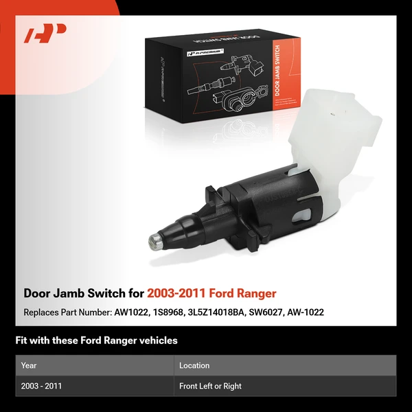 Door Jamb Switch for 2003-2011 Ford Ranger