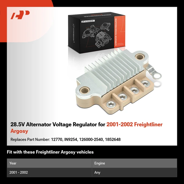 28.5V Alternator Voltage Regulator for 2001-2002 Freightliner Argosy