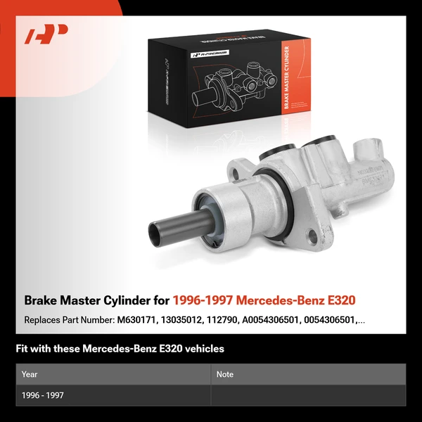 Brake Master Cylinder for 1996-1997 Mercedes-Benz E320