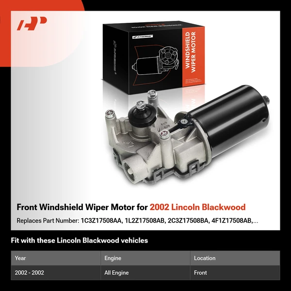 Front Windshield Wiper Motor for 2002 Lincoln Blackwood