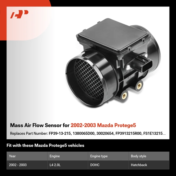 Mass Air Flow Sensor for 2002-2003 Mazda Protege5