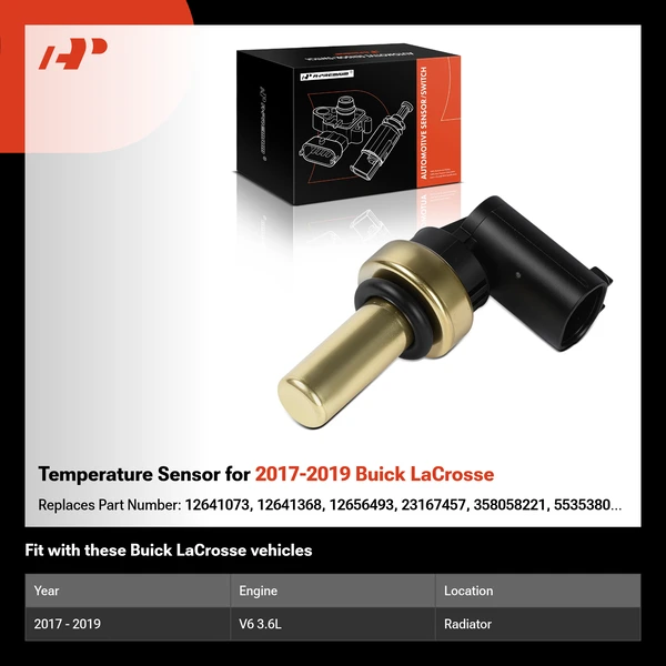 Temperature Sensor for 2017-2019 Buick LaCrosse