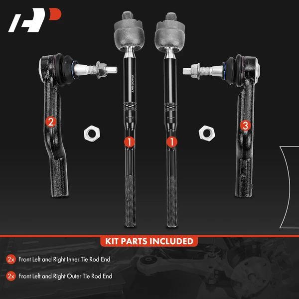 Tie Rod End Inner & Outer A-Premium APCA5011