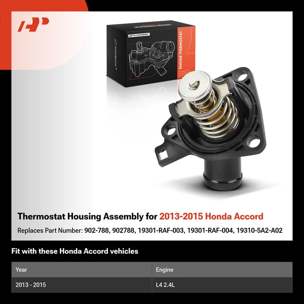 Thermostat Housing Assembly for 2013-2015 Honda Accord