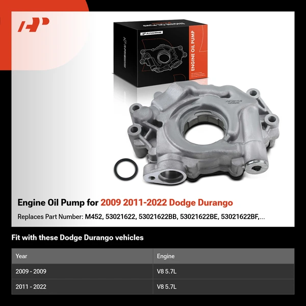 Engine Oil Pump for 2009 2011-2022 Dodge Durango