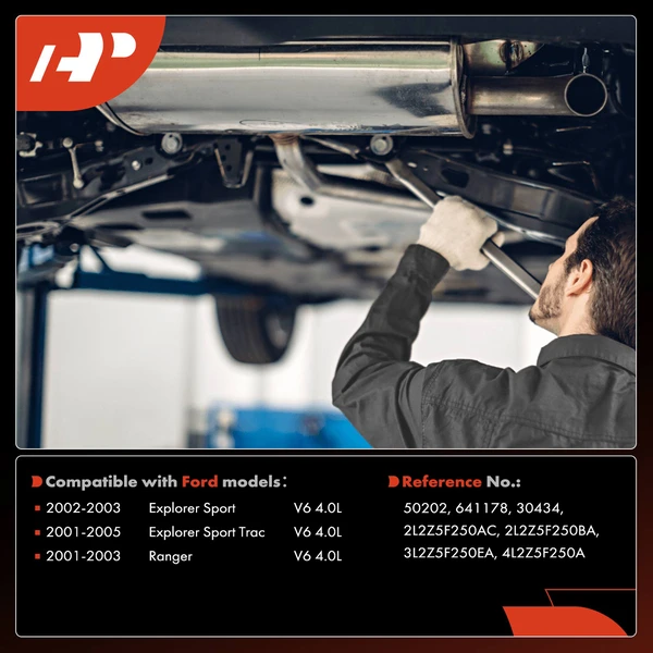 1-PC Catalytic Converter, Front Side, Fit Federal Emissions, A-Premium APCCT241