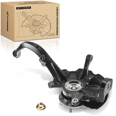 Front Passenger Steering Knuckle & Wheel Hub Bearing Assembly