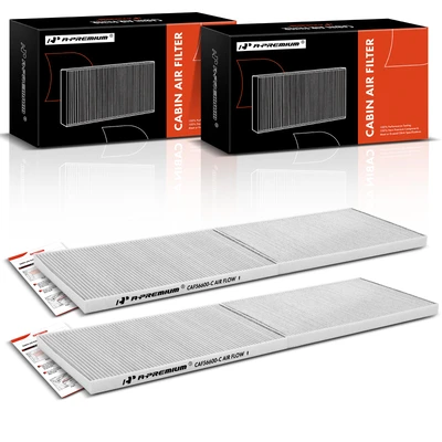 2 Pcs Activated Carbon Cabin Air Filter