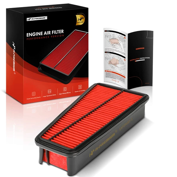 Front High Performance Engine Air Filter for Toyota 4Runner FJ Cruiser Tacoma Tundra