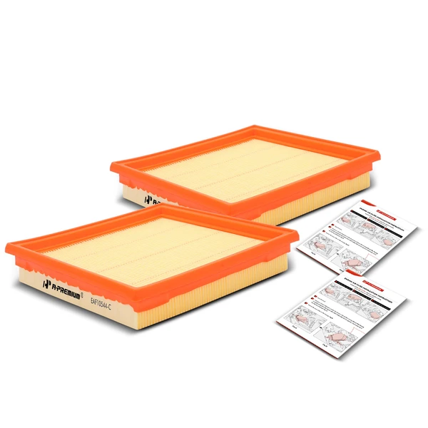 2 Pcs Engine Air Filter for INFINITI G25 G35 EX37 Q40 QX50 Q60 Nissan 350Z 370Z