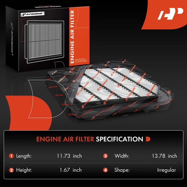 Engine & Activated Carbon Cabin Air Filter for Chevy Traverse Buick GMC