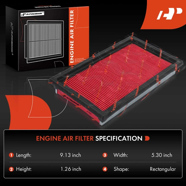 Engine & Activated Carbon Cabin Air Filter for Nissan Versa 2007-2012 1.6L 1.8L