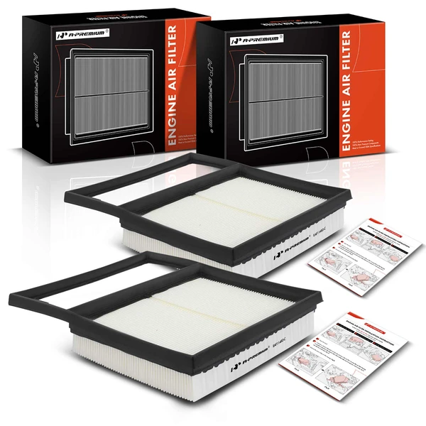 2 Pcs Engine Air Filter for 2013-2020 Lincoln MKZ