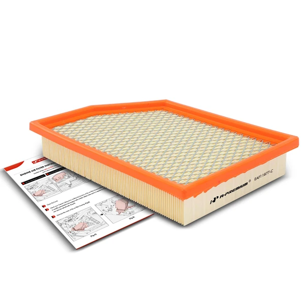 Engine Air Filter with Flexible Panel for Jeep Cherokee 2014-2018 2.4L 3.2L