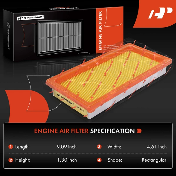 Engine & Activated Carbon Cabin Air Filter for Nissan Versa 2012-2013 L4 1.6L