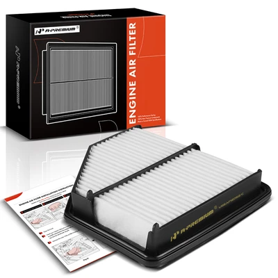 Engine Air Filter with Rigid Panel