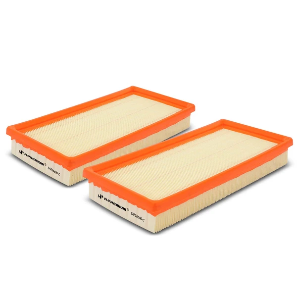 2 Pcs Engine Air Filter for Audi 4000 Fox Ford Escort Ranger Chrysler Laser Dodge