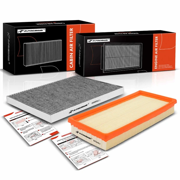 Engine & Activated Carbon Cabin Air Filter for 2000 Chrysler Voyager 3.0L V6