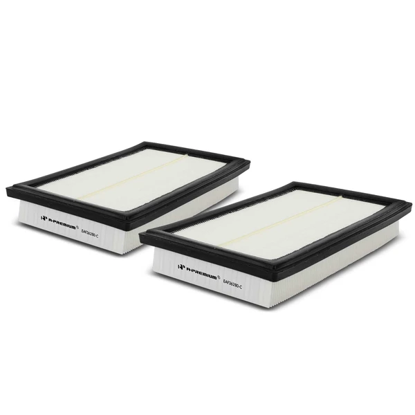 2 Pcs Engine Air Filter for Mercedes-Benz C300 C350e GLC300 GLC350e SLC300 SLK300