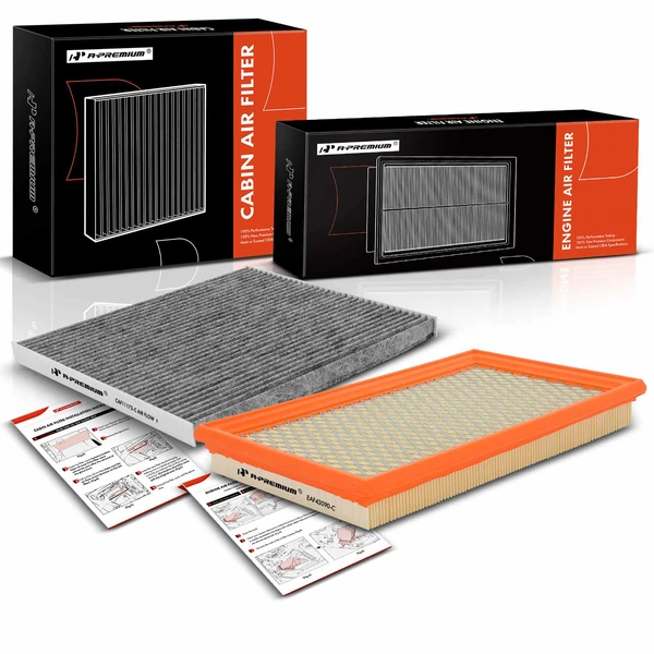 Engine & Activated Carbon Cabin Air Filter for Nissan Altima Maxima Murano Quest