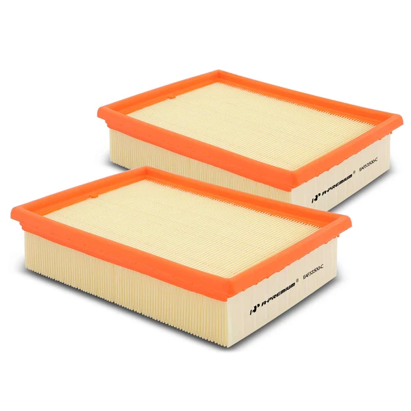 2 Pcs Engine Air Filter for BMW 320i 323i 323is 325i 325is 328i 328is 525i 528i M3