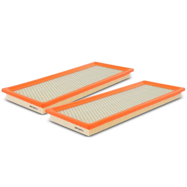 2 Pcs Engine Air Filter for Chevy Express GMC Savana 2500 3500 2018-2022 4500 2021