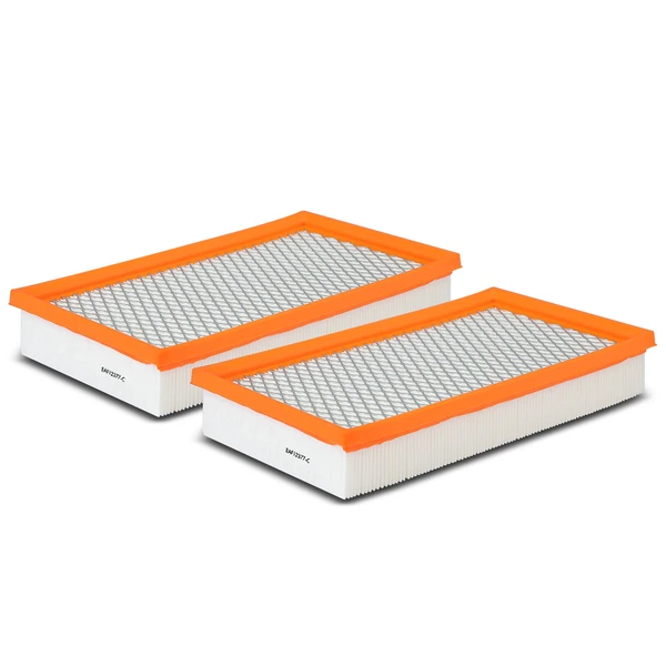 2 Pcs Engine Air Filter for Ford E-350 E-450 Super Duty Econoline Super Duty 7.3L