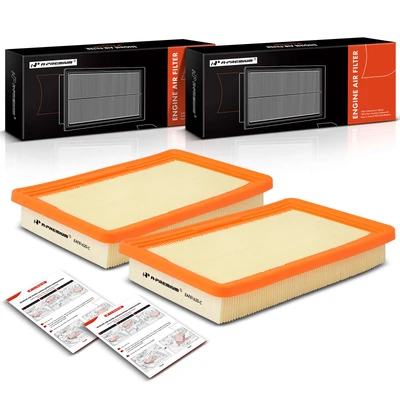 2 Pcs Engine Air Filter