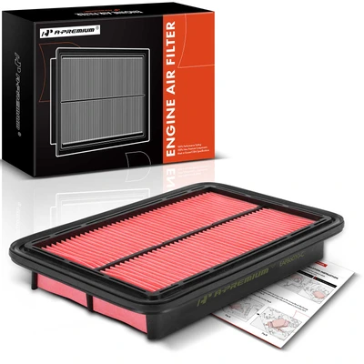 Engine Air Filter with Rigid Panel