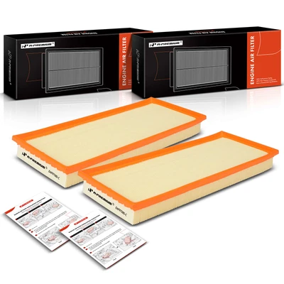 2 Pcs Engine Air Filter