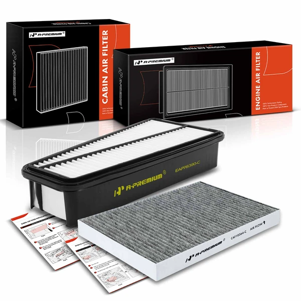 Engine & Activated Carbon Cabin Air Filter for Dodge Charger Challenger Magnum Chrysler 300