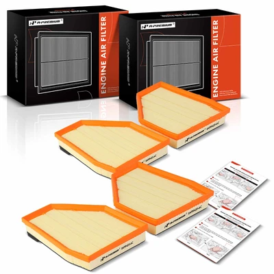 4 Pcs Engine Air Filter