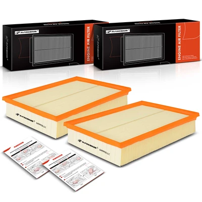 2 Pcs Engine Air Filter