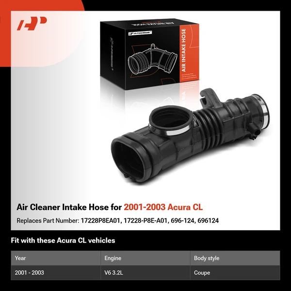 Air Cleaner Intake Hose for 2001-2003 Acura CL