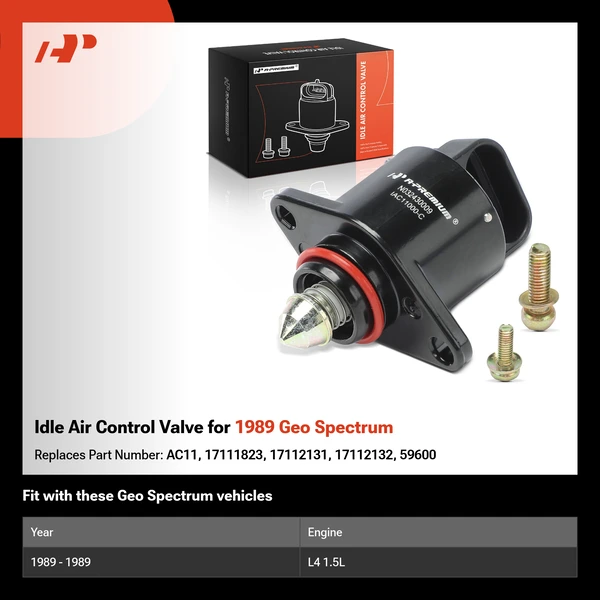 Idle Air Control Valve for 1989 Geo Spectrum