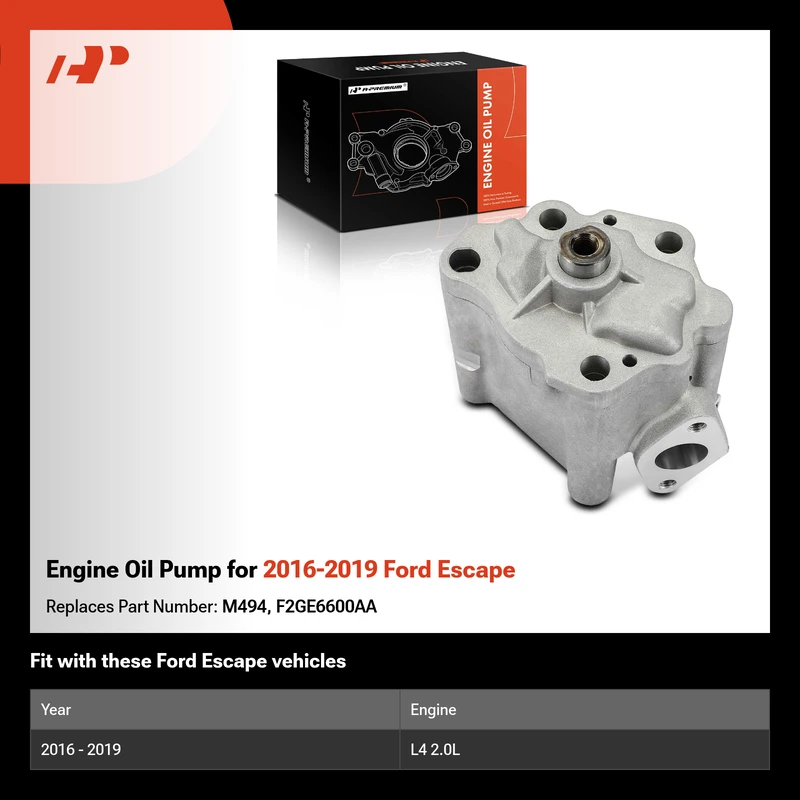 Engine Oil Pump for 2016-2019 Ford Escape