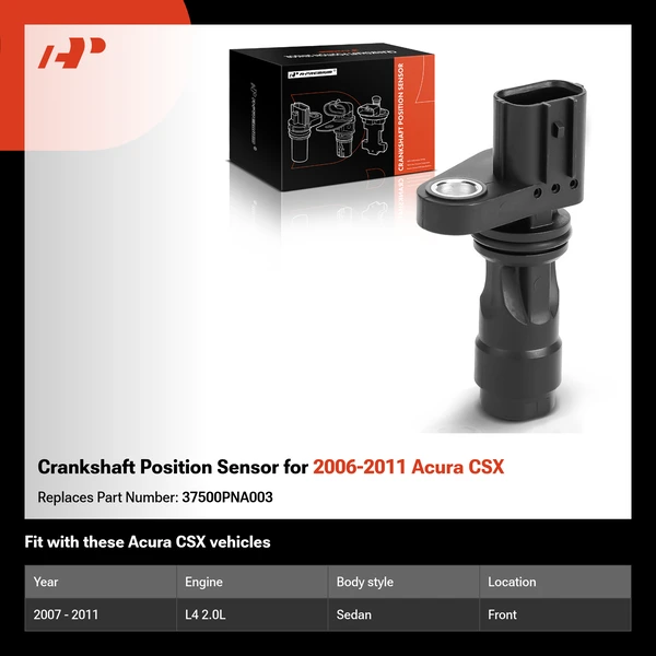 Crankshaft Position Sensor for 2006-2011 Acura CSX